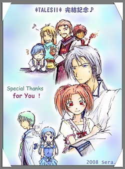 完結記念絵（旅物語）