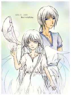 真白＆流架（クジラのかみさま）